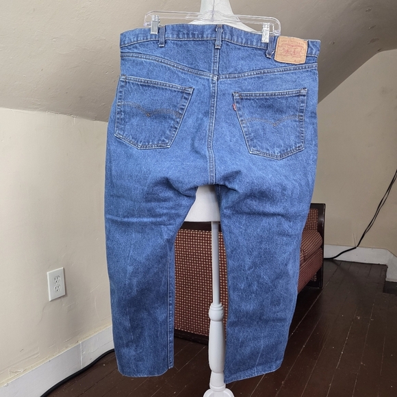 VTG 1982 Levi’s 505-0217 Made in USA Jeans W44 L30 Blue Denim Regular Fit